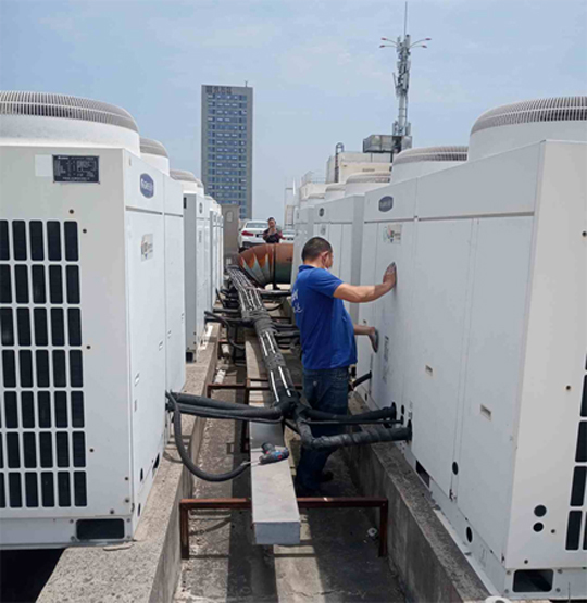 休宁中央空调制热和不制冷系统维修方法